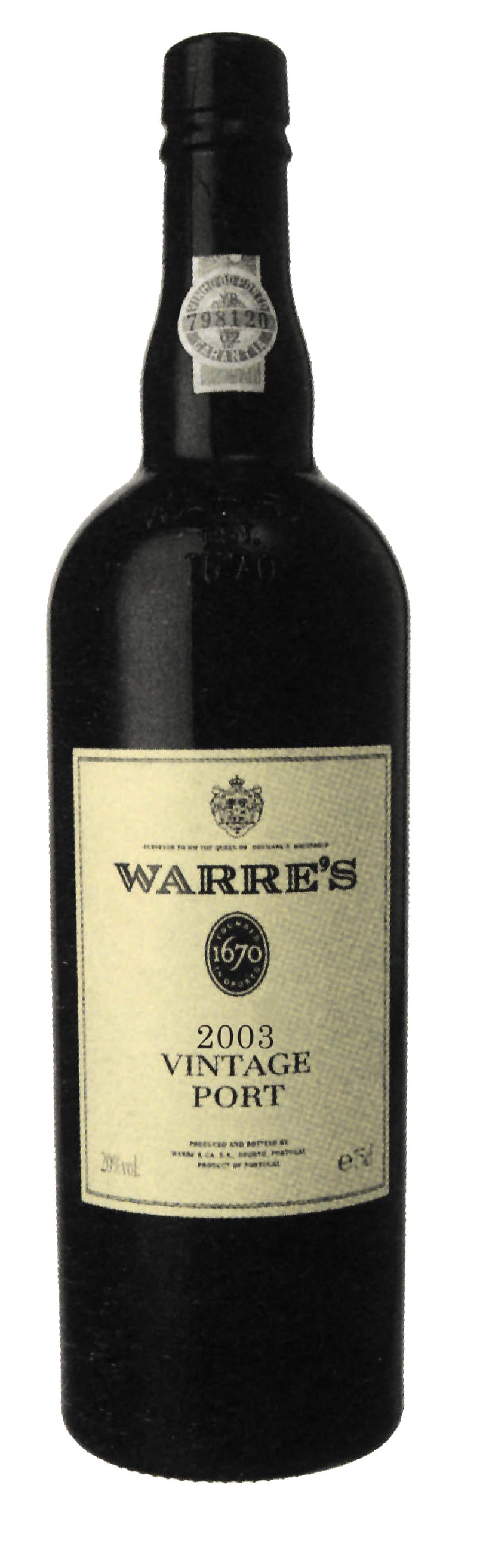 Warre Porto Vintage 2003 | Liquor Cave