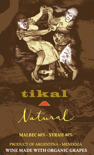 Tikal Malbec Syrah Natural Mendoza, Liquor Cave