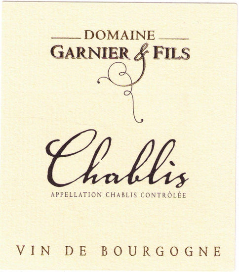 Domaine Garnier et Fils Chablis, Liquor Cave