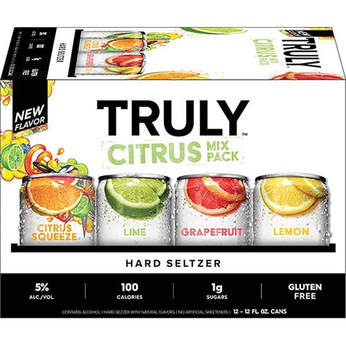 TRULY VARIETY 12 PK CANS