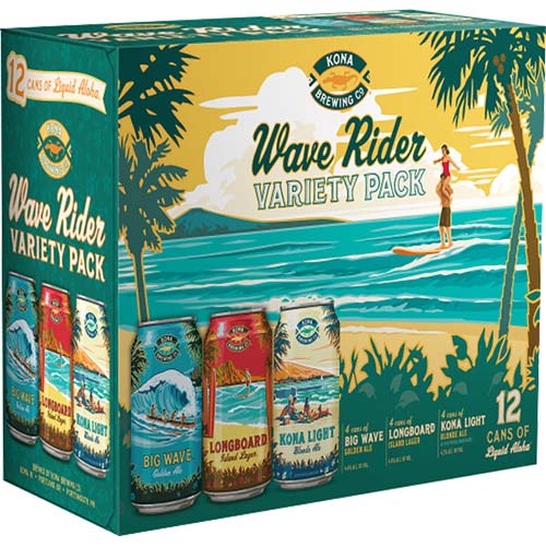 KONA ISLAND HOPPER VARIETY PACK 12 PACK