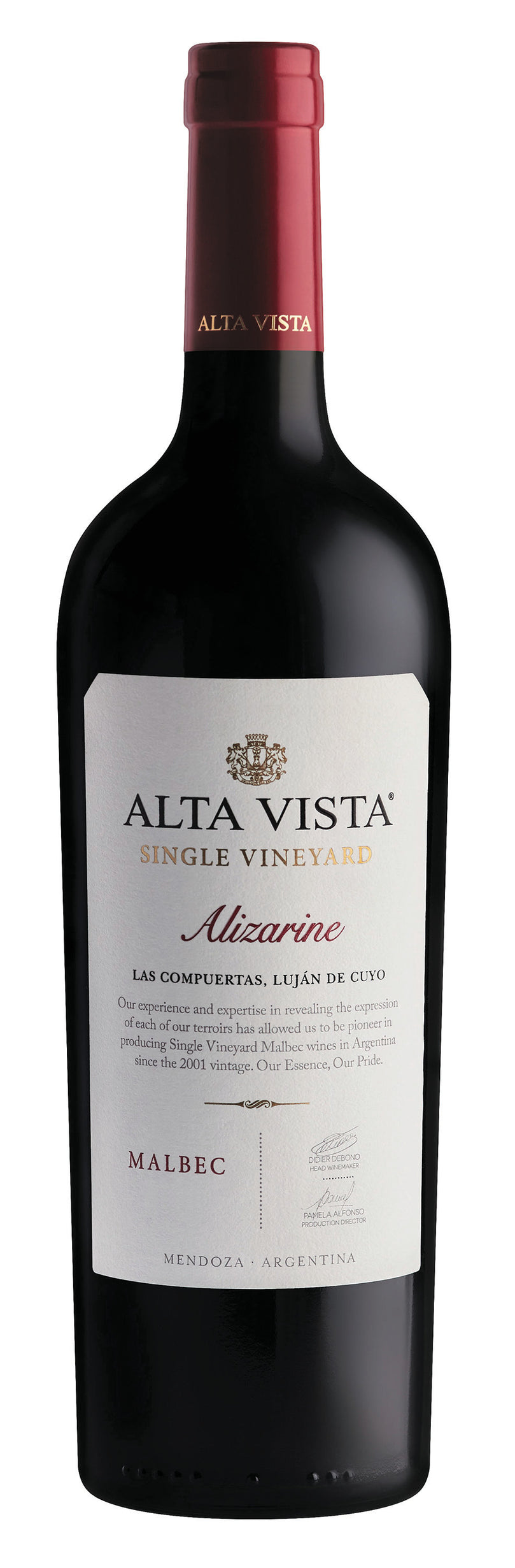 Alta Vista Malbec Alizareine