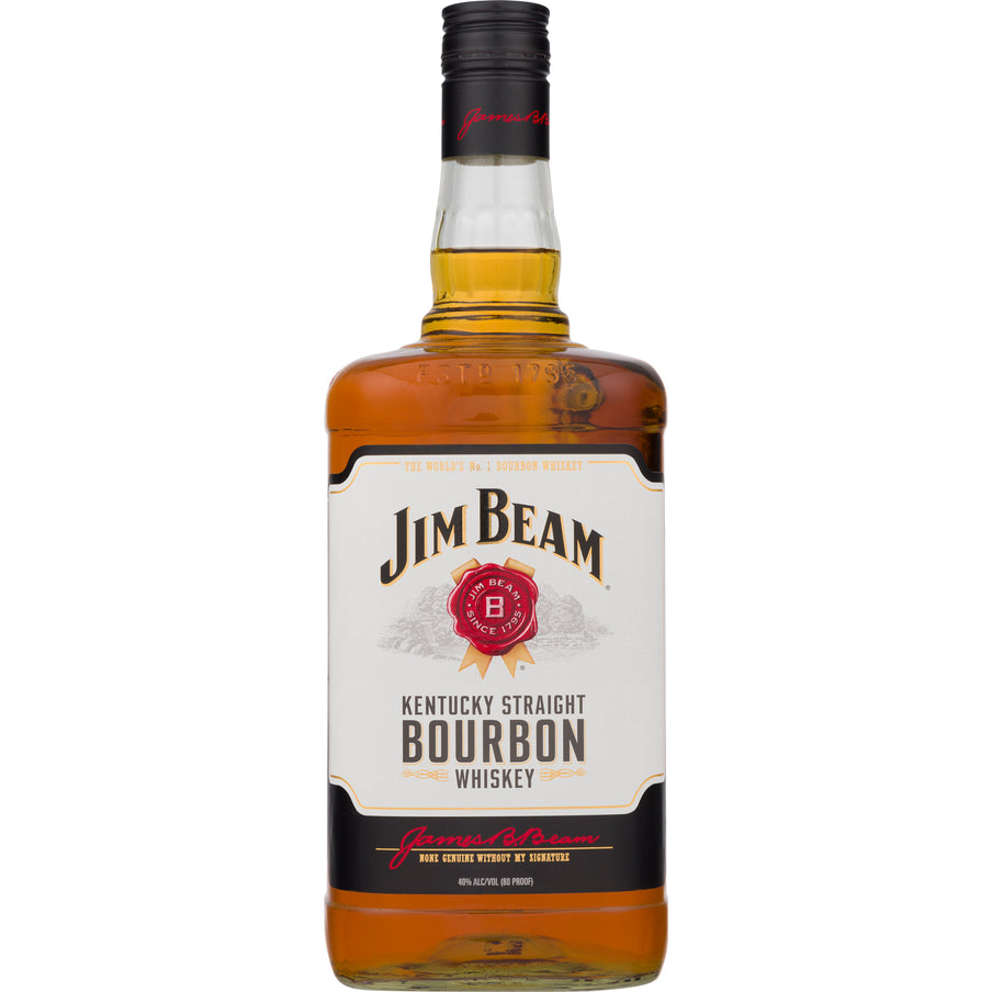 Jim Beam Bourbon 4 Yr. White Label 80º | Liquor Cave