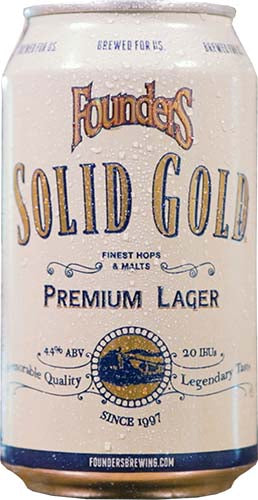 FOUNDERS SOLID GOLD IPA 15 PK CAN