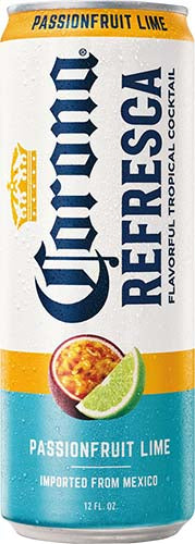 CORONA REFRESCA PASSIONFRUIT LIME  6 PK CAN