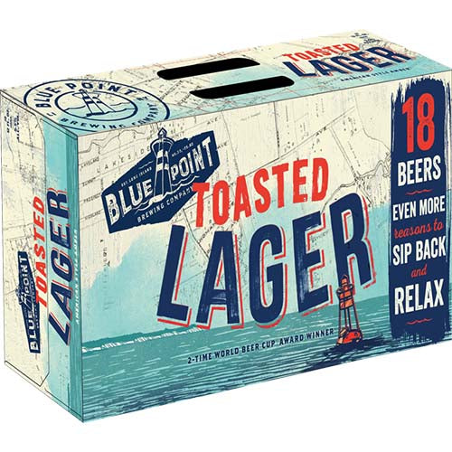 BLUE POINT TOASTED LAGER  15 PACK