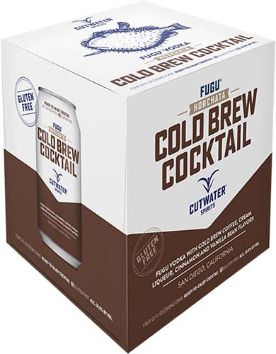 CUTWATER COLD BREW 4PK CANS