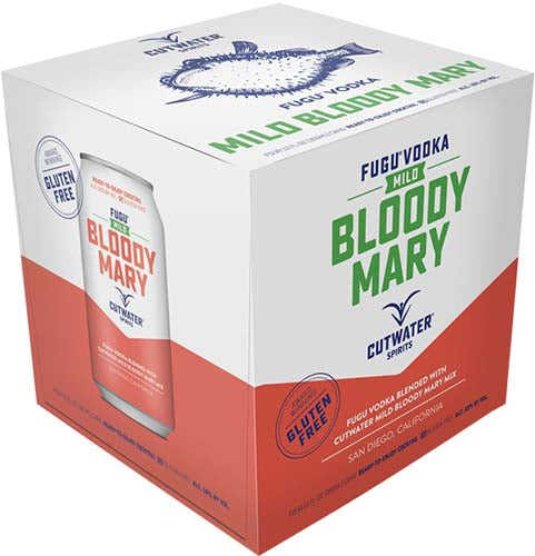 CUTWATER BLOODY MARY 4PK CANS