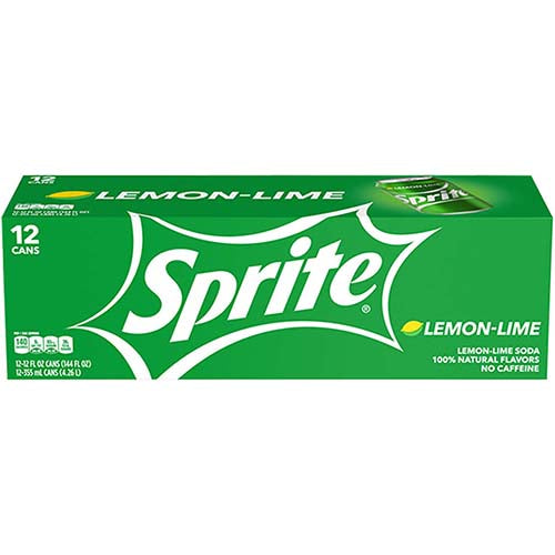 SPRITE 12PK CANS