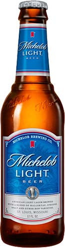 MICHELOB LIGHT 12 PK BOTTLES