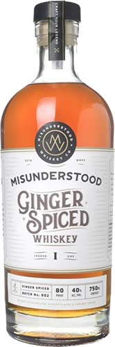 MISUNDERSTOOD GINGER SPICED WHISKEY