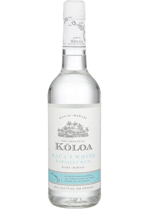 Koloa Kaua'i White Rum | Liquor Cave