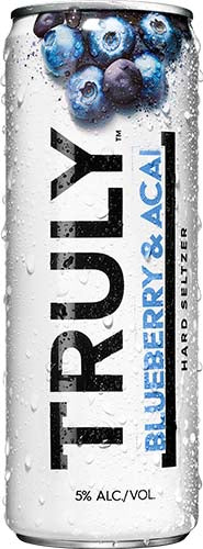 TRULY BLUEBERRY  6PK CAN