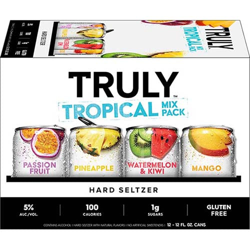 TRULY TROPICAL VARIETY 12 PK CANS