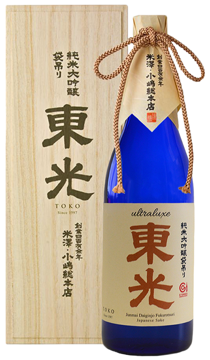 Toko Brewery Ultraluxe Fukurotsuri Junmai Daiginjo Sake, Liquor Cave