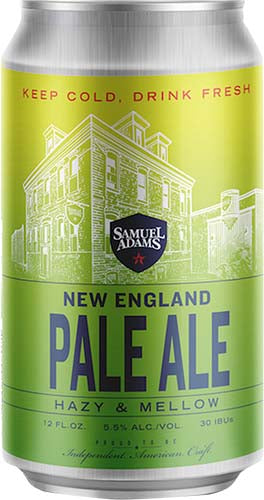 SAM ADAMS NEWENG PALE 6PK CANS