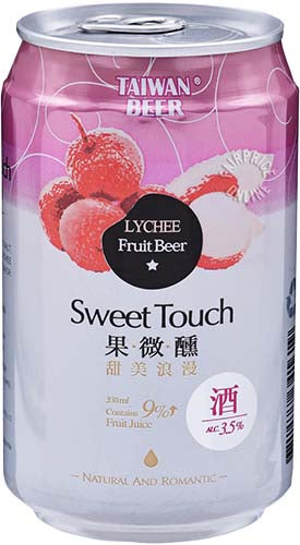 TAIWAN SWEET TOUCH LYCHEE FRUIT BEER