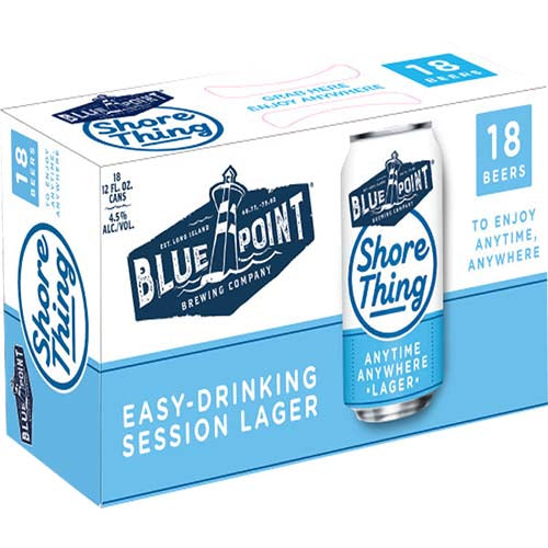 BLUE POINT SHORETHING  18 PACK