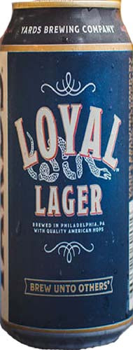 YARDS BEW LOYAL LAGER