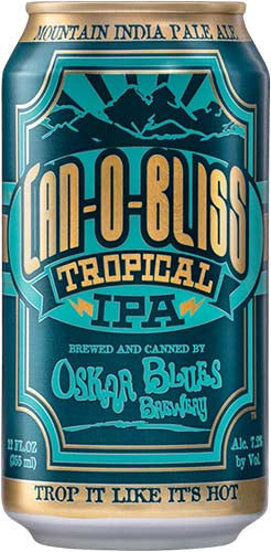 OSKAR BLUES CAN O BLISS TROPICAL 12PK CANS