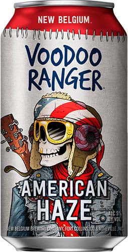 NEW BELGIUM  VODOO RANGER  AMERICAN HAZE IPA  6PK