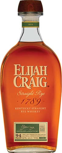 ELIJAH CRAIG RYE BOURBON