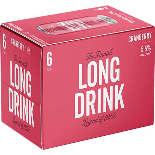 THE FINNISH LONG DRINK CRANBERRY 4PK CAN