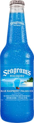 SEAGRAMS ESCAPES  BLUE RASBERRY ITALIAN ICE