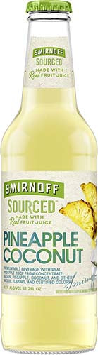 SMIRNOFF ICE SOURCED PINEAPPLE COCONUT 6 PK