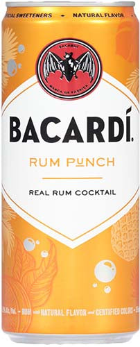 BACARDI RUM PUNCH 4PK CANS