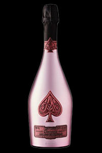 Armand De Brignac Rose Velvet Bag|Liquor Cave