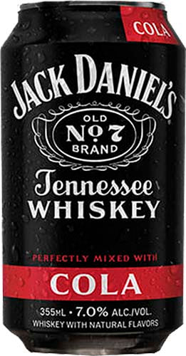 JACK DANIELS COLA 4PK CANS