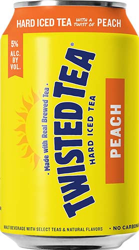 TWISTED TEA  PEACH 12 PK CANS