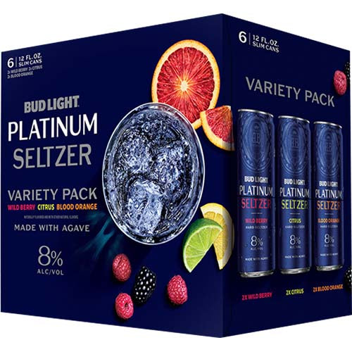 BUD LIGHT PLATINUM SELTZERS 6PK