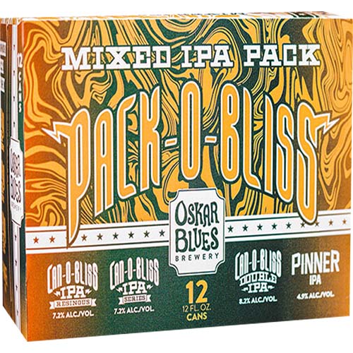 OSKAR BLUES PACK O BLISS 12PK CANS