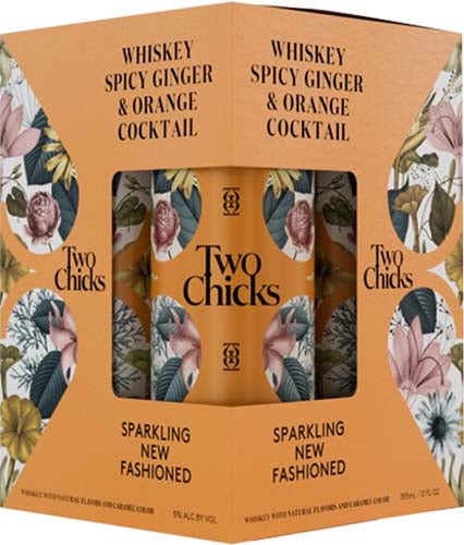 TWO CHICKS WHISKEY SPICY 4PK