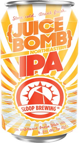 SLOOP BREWING DDH JUICE BOMB BOMB 4PK