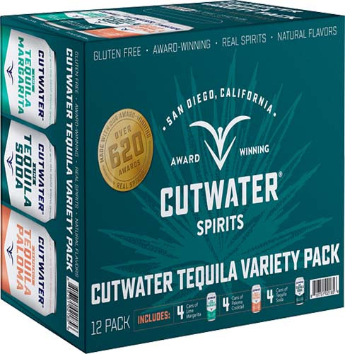 CUTWATER VARIETY   6PK CANS
