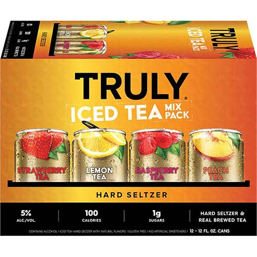 TRULY ICE TEA VARIETY 12 PK CANS