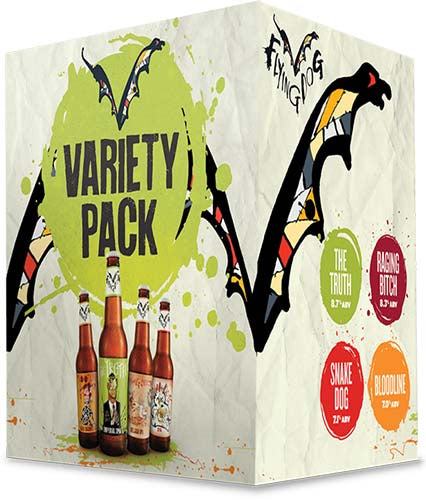 FLYING DOG SNOW PLACED VARIETY 12 PK NR