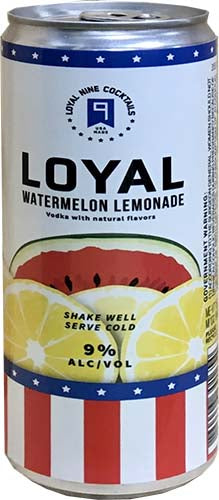 LOYAL NINE WATERMELON LEMONADE  4PK