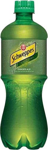 SCHWEPPES GINGER ALE 20 OZ.