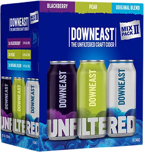 DOWNEAST BLUE VARIETY 9 PK CANS