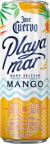 JOSE CUERVO PLAYA MAR MANGO 4PK CAN