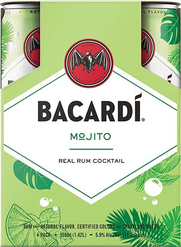 BACARDI MOJITO 4PK CANS