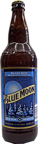 BLUE MOON BELGIAN WHITE ALE  NR