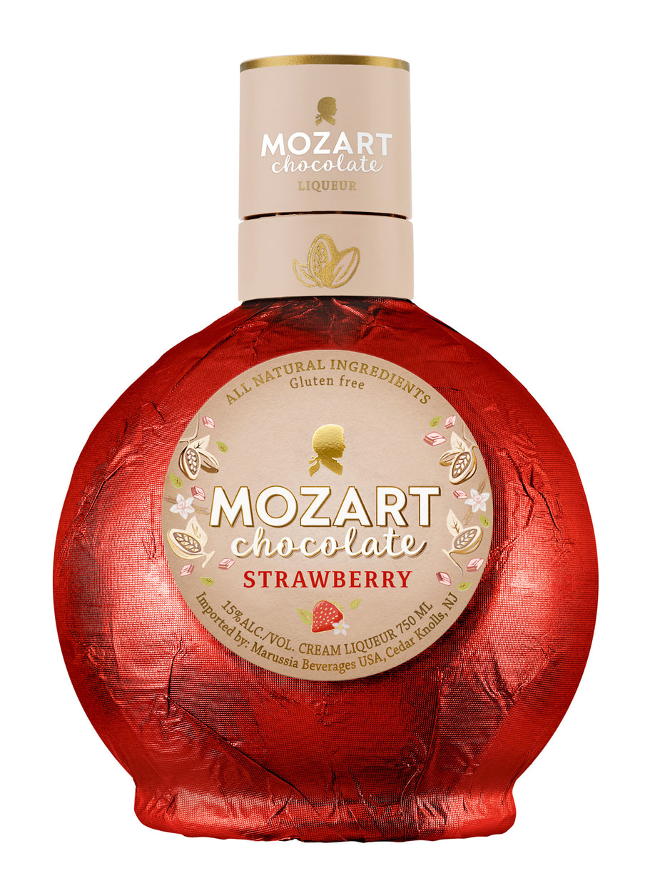 Mozart Strawberry Cream Liqueur | Liquor Cave