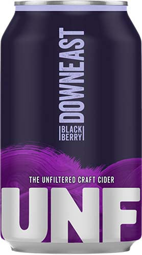 DOWNEAST  CIDERS BLACKBERRY 6 PACK CANS