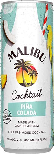 MALIBU PINACOLADA 4PK CANS