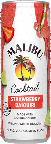 MALIBU STRAWBERRY DAIQUIRI 4PK CANS